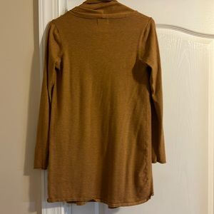 Gold/mustard Open front cardigan- worn once